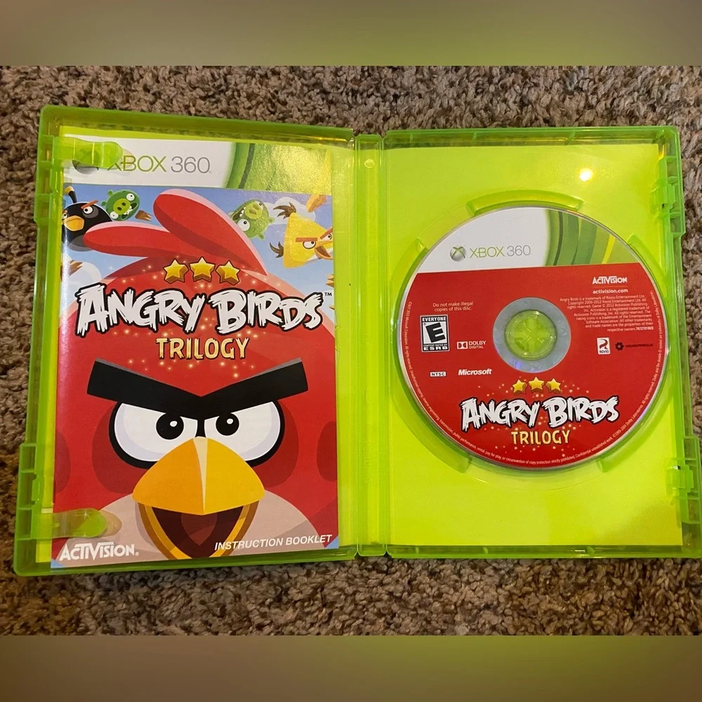 XBOX  360 Angry Birds Trilogy